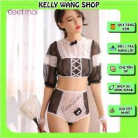 ราคา KELLY WANG Sx333 ชุดนอนเซ็กซี่ - ชุดนอน (42405943383)