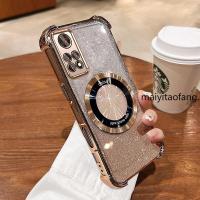 ราคา [สีใหม่] เคสสําหรับ Redmi Note 11 4G Note 11s 4Gเคสโทรศัพท์ใสทองสีใหม่สติกเกอร์แม่เหล็กเคสซิลิโคนอ่อนนุ่มกันกระแทกสี่มุมGlitterฝาครอบโปร่งใสRFVTGBR (44421761888)