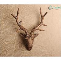 ราคา รูปปั้นหัวกวางติดผนังขนาดใหญ่ เลขที่. 40 (28890042750)