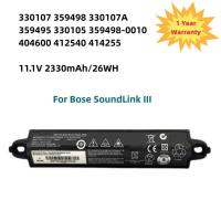 ราคา 359498แบตเตอรี่สำหรับ Bose SoundLink III 330107A 359495 330105 412540สำหรับ Bose Soundlink ลำโพงบลูทูธ II 404600 11.1โวล (23976707354)