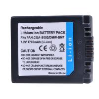 ราคา 1700mahCGA-S002 DMW-BM7เครื่องชาร์จแบตเตอรี่สำหรับ Panasonic DMC-FZ10 DMC-FZ1 DMC-FZ20 CGA-S002E DMC-FZ4 DMC-FZ5 DMC-FZ1 (23468045138)