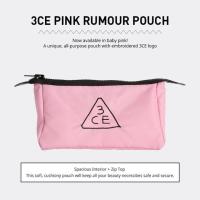 ราคา ของแท้พร้อมส่งกระเป๋าเครื่องสำอาง 3ce small pink rumour pouch (394715895)