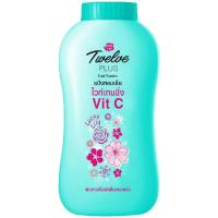 ราคา LeeMart แป้งหอมเย็น 12พลัส สดชื่น 12Plus 300G แป้ง ทเวลพลัส แป้งทาผิว กลิ่นหอม สะอาดสดชื่น สีเขียว กลิ่นลัคกี้ ลิลลี่... (21688498265)