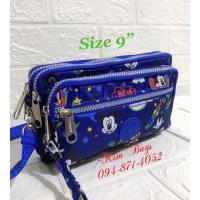 ราคา มิกกี้เมาส์ ราคาล้างสต๊อกโกดัง กระเป๋าสะพายข้างมิกกี้เมาส์ 9 นิ้ว (14086526294)