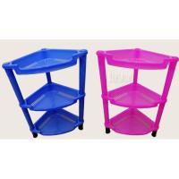 ราคา ชั้นวางของพลาสติก เข้ามุม แบบ 3 ชั้น เหมาะสำหรับวางเข้ามุมในห้องน้ำสำหรับวางของ (9775489575)