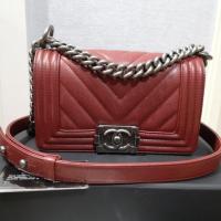 ราคา Chanel Boy 8" caviar (1460395377)