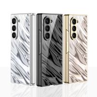 ราคา LUKEN ชุบ Wave รูปแบบสําหรับ Samsung Galaxy Z พับ 6 หน้าจอด้านนอกกระจกป้องกัน Hard สําหรับ Galaxy Z พับ 6 Funda (50601112594)