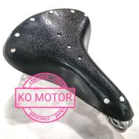 ราคา เบาะจักรยาน โบราณ วินเทจ สปริงคู่ - หนังแท้ (6935024325)