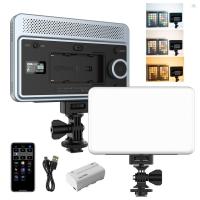 ราคา Yb2 การถ่ายภาพโคมไฟ VILTROX Sprite 15B LED Video Light การถ่ายภาพเติมแสงบนกล้องแผงไฟ 18W 2800K-6800K หรี่แสงได้ 10 FX เอฟเฟกต์แสง A (25487374747)