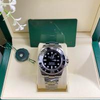 ราคา [SWISS] นาฬิกาข้อมือ CLEAN หน้าปัดสีดำหรูหรา สายสแตนเลสทนทานแข็งแรงมาก ระบบออโต้ ขนาด 43MM (42622828672)