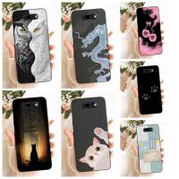 ราคา ปลอกกันกระแทกสําหรับ LG V50S Thinq LM-V510N / V50 ThinQ 5G LMV500EM กรณีแมวน่ารักนกฮูกมังกรการ์ตูนภาพวาดปกอ่อน (55801199126)