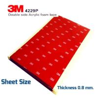 ราคา 3M™ 4229 แผ่น Sheet Size. โฟมเทปกาว 2 หน้า หนา 0.8 mm. Acrylic Foam Tape สำหรับงานตกแต่งรถยนต์ 3M GT7108 , 3M 4914-025 (2382994465)