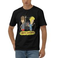 ราคา เสื้อยืด Mtv Beavis และ Butthead พิมพ์ลายพิเศษ (57501011582)