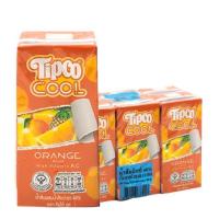 ราคา (แพ็ค 6กล่อง) ทิปโก้ คูลฟิต ออเร้นจ์มิกซ์ น้ำส้มผสมสับปะรด 40% 200 มล x 6 กล่อง (26357968999)
