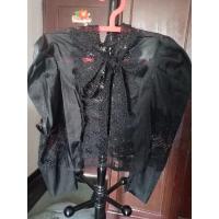 ราคา เสื้อดำลูกไม้ชีฟองสวยๆ (15002836237)