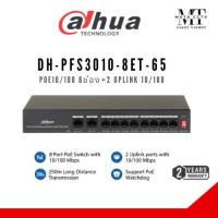 ราคา DH-PFS3010-8ET-65 8-Port Fast Ethernet Switch with 8-Port PoE (41023175357)