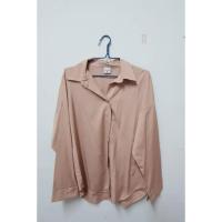ราคา เสื้อเชิ้ตโอเวอร์ไซส์สีน้ำตาลอ่อน (8542235044)