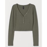 ราคา ส่งต่อเสื้อครอปแขนยาวH&Mแท้100% (17587205436)