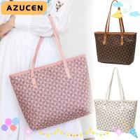 ราคา AZUCEN กระเป๋าสะพายข้าง PU กันน้ำ ทรงวินเทจ ความจุใหญ่สำหรับสตรี (42126171792)