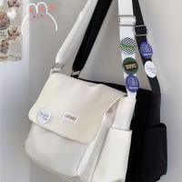 ราคา กระเป๋าผ้าแคนวาส สะพายข้าง เรียบ สวย สไตล์มินิมอล (22561027405)