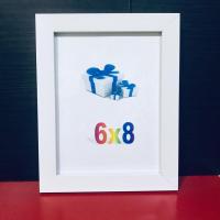 ราคา กรอบรูป6x8 รหัส 02ขาว กรอบรูปสีขาว กรอบรูปติดผนัง กรอบรูปเท่ๆ ใส่รูปขยาย ตกแต่งบ้าน กรอบรูปน่ารักๆ กรอบรูปวินเทจ (2640526771)