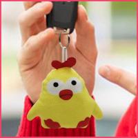 ราคา สัตว์กระเป๋าพวงกุญแจแปลกบีบตุ๊กตาไก่พวงกุญแจจี้น่ารักการ์ตูนสัตว์พวงกุญแจสร้างสรรค์ mueadauph (44850046991)