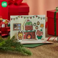 ราคา พร้อมส่ง✅ Christmas 3D Card การ์ดคริสต์มาส (27122500558)