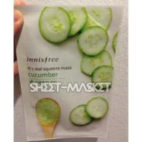 ราคา มาส์ก innisfree it's real squeeze Cucumber (45327754)