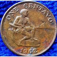 ราคา เหรียญ​ฟิลิปปินส์​ Philippines, 1 Centavo, (รุ่น​เก่า​ช่างตีเหล็ก), #​3818L, ใช้แล้ว (25600089437)