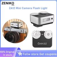 ราคา ZENIKO ZA12 Mini Camera Flash Light Dual Dial Retro ชาร์จ Speedlite สําหรับกล้องการถ่ายภาพ DSLR (49651179536)