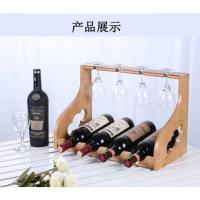 ราคา ชั้นไม้วางไวน์และแก้วไวน์ ชั้นไม้วางไวน์และแขวนแก้วไวน์ (41958141849)