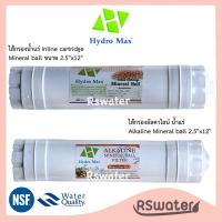 ราคา Hydromax ไส้กรองน้ำ อินไลน์ น้ำแร่ / อัลคาไลน์ แบบหัวเกลียว Inline Mineral / Alkaline Water Filter (10953127702)