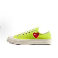 ราคา ♞CDG Play x Converse 1970s Chuck Taylor All Star Low Low Help Green 2025 (28089655933)