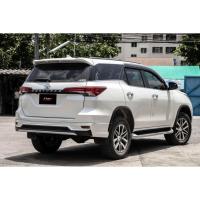 ราคา ครอบคิ้วท้าย Fortuner สีดำเงาตัวอักษรสีโครเมียม ยี่ห้อ Fiar Design(เฟียร์ ดีไซน์) แบบครอบทับ สำหรับ Fortuner 2016-2019 (2775414415)