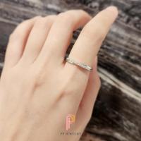 ราคา แหวนเพชรแถวไขว้ เพชรเรียงขนาดเดียวกัน (26103090629)