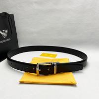 ราคา Armani อาร์มานี่ เข็มขัดหนังวัวแท้ หัวเข็มขัดตัวอักษร หรูหรา สไตล์นักธุรกิจ แฟชั่นสําหรับผู้ชาย และ (24282126104)