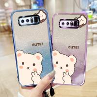 ราคา แฟชั่น 2-in-1 Convertible Rose รูปแบบ Anti-Loss Crossbody Lanyard สายรัดข้อมือ Gradient Glitter Chic เคสโทรศัพท์สําหรับ Galaxy Note8 สําหรับ Samsung ฝาหลัง (53500681348)