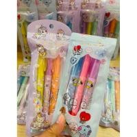 ราคา ขายยกโหล(1โหลมี12แพค) ปากกาเน้นข้อความยาว1x3ถุงซิป (42508539681)