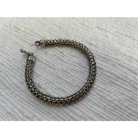 ราคา กำไลข้อมือเงินลายกระดูกงู วงเล็ก (9872619850)