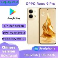 ราคา Oppo Reno9 Pro(5G)สมาร์ทโฟนปลดล็อค 256GB All Colours Good Condition โทรศัพท์มือสองต้นฉบับ (28018584084)