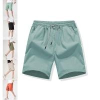 ราคา กางเกงขาสั้นผู้ชายพื้นฐาน กางเกงขาสั้นแห้งเร็ว กางเกงขาสั้นผูกเชือก มีเอวยืด (29059778079)