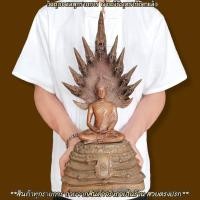 ราคา พระนาคปรก วัดเทพศิรินทราวาส ท่านเจ้าคุณนรรัตน์พุทธาภิเษก หน้าตัก 5 นิ้ว เนื้อโลหะทองเหลือง องค์พระสามารถถอดออกจากฐานได้ (21349653101)