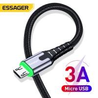 ราคา Essager สายชาร์จเคเบิล Micro Usb Led ยาว 2 เมตร 3 เมตร สำหรับ Para Telno Mil Samsung Xiaomi Android (5046456809)