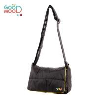 ราคา Good Mood by bsc กระเป๋า 2in1 สะพายข้าง+คาดอก สกรีน โลโก้ GOOD MOOD สีดำ สำหรับเด็กอายุ 3-8 ปี ผ้า Poly (41050166543)