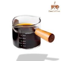 ราคา ถ้วยตวงด้ามไม้ แก้วตวง พร้อมสเกล มีไม้จับ ใช้งานง่าย และทนต่อความร้อน Dee Coffee (19912766491)