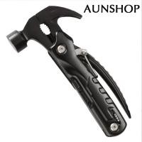 ราคา P66 ค้อนเอนกประสงค์ 12IN1 ชุดเครื่องมือพกพา พับได้ พร้อมคีม ไขควง ตะไบ มีด ที่เปิดฝาขวด ใบเลื่อย (22412458265)