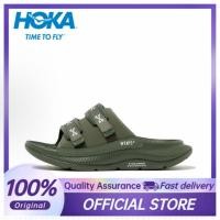 ราคา WTAPS x HOKA ONE ONE ORA Luxeรองเท้าแตะสีเขียวยูนิเพศจาก Vogue ที่มีความสะดวกสบาย1155398-FFC (41700714220)