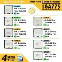 ราคา ซีพียู Intel Core 2 Quad Q8300 Q9400 Q9450 Q9500 socket 775 | CPU มือสอง (21408590484)