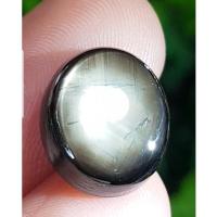 ราคา พลอย แบล็ค สตาร์ แซฟไฟร์ Black Star Sapphire 12.05 กะรัต (Cts.) ดิบ Unheated พร้อมใบเซอร์ (18567242340)