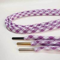 ราคา เชือกผูกรองเท้าน่ารักลายสก๊อต 8 สี Gingham | เลือกอะไหล่ปลายเชือกได้ ทอง/เงิน/ดำ | เชือกแฟชั่นDIY | เชือกผูกรองเท้าผ้าใบ (40623714204)
